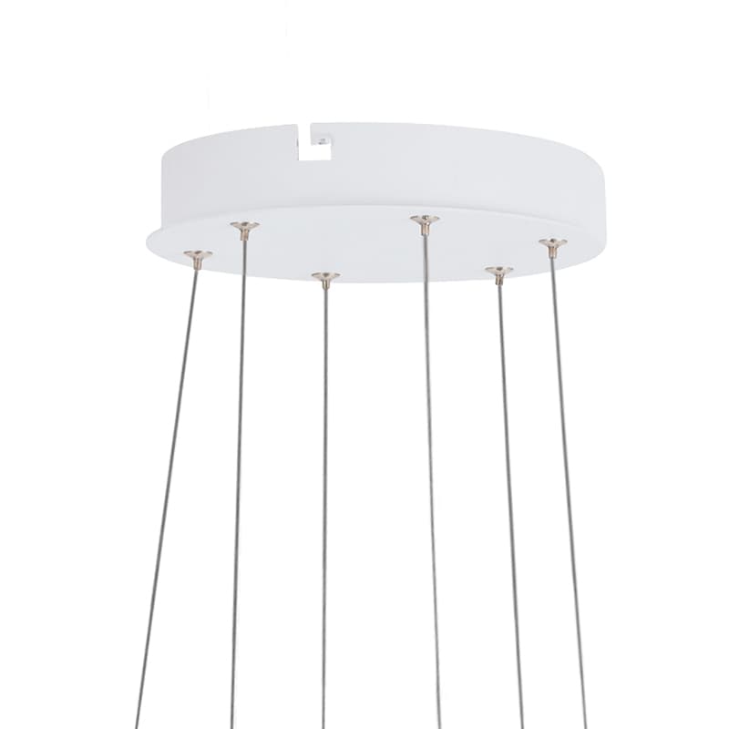 Eglo Подвес LED PENAFORTE с димм., 42,5W(LED), Ø600, H1500, алюминий, белый/акрил, белый 39273 — миниатюра 2