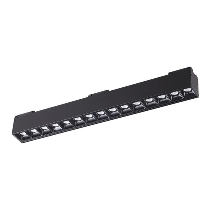 Novotech 358074 NT19 011 черный Трековый светильник для низковольтного шинопровода IP20 LED 4000К 20W 24V KIT