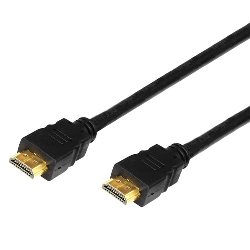 Шнур HDMI - HDMI gold 10М с фильтрами Rexant 17-6208 — миниатюра 1