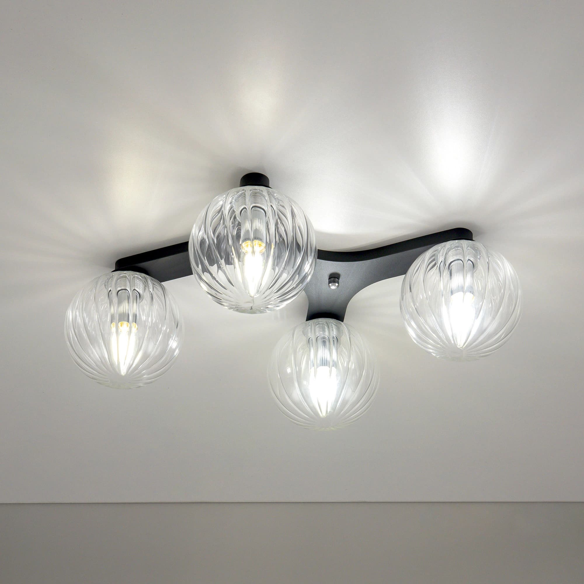 Citilux CL116141 Коптер Черный Светильник Люстра — миниатюра 3
