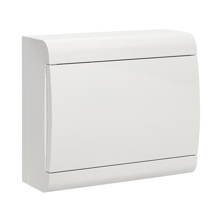 EKF PROxima Щит распределительный ЩРН-П-10 "SlimBox" белая дверца IP41