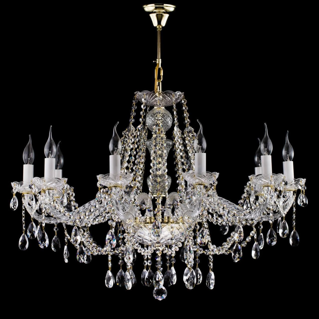 Maytoni Royal Classic Beatrix Золото Люстра 10xE14 60W DIA019-10-G — миниатюра 10