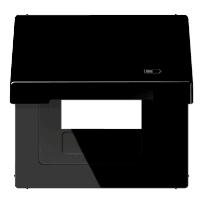 JUNG Рамка с подпружиненной крышкой для USB-механизмов, с центральной платой LS990BFKLUSBSW