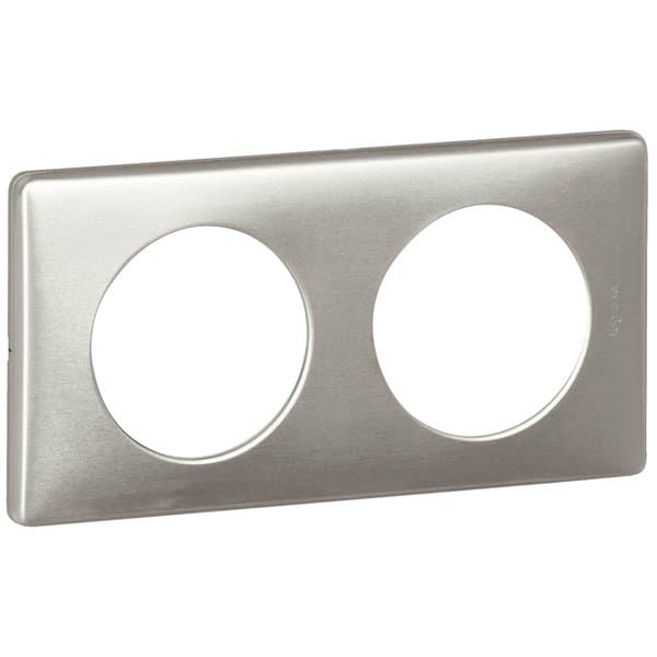 Legrand DIY Celiane Алюминий Рамка 2 поста 696962 — миниатюра 3