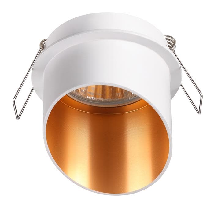 Novotech 370436 NT19 130 белый Встраиваемый светильник IP20 GU10 50W 220V BUTT