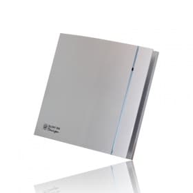 S&P SILENT DESIGN Серебрянный Вентилятор 185 куб.м/ч, 16 Вт, 118 мм, малошумный SILENT-200 CZ SILVER DESIGN-3C — миниатюра 4