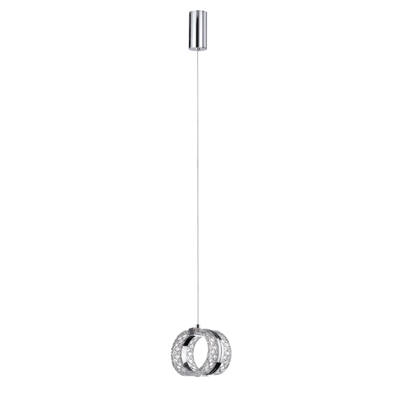 Odeon Light 5029/8L L-VISION ODL24 хром/металл/акрил Подвес LED 8W 4000K 448лм MIRAGE