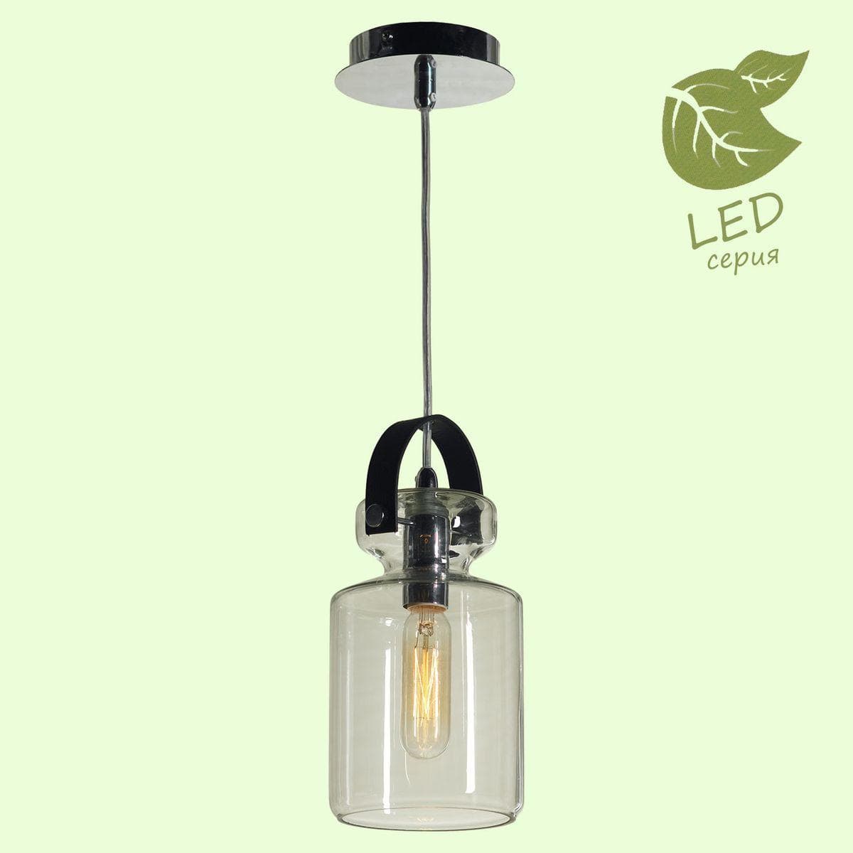 Lussole Комплект GRLSP-9638 (Светильник LSP-9638, Лампа Filament E14 cветодиодная 1 шт.) — миниатюра 4
