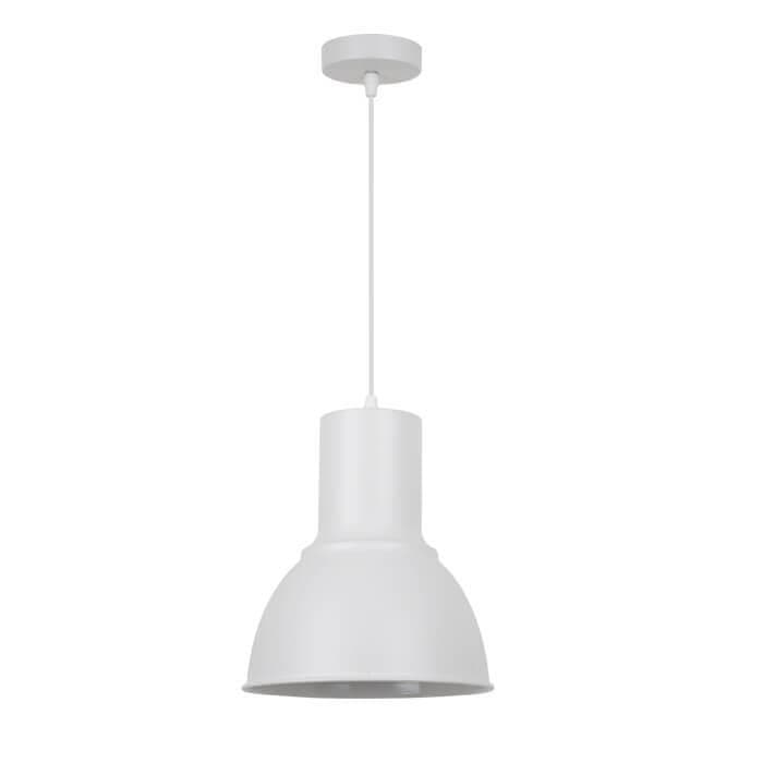 Odeon Light 3374/1 ODL17 105 белый Подвес E27 60W 220V LASO — миниатюра 1