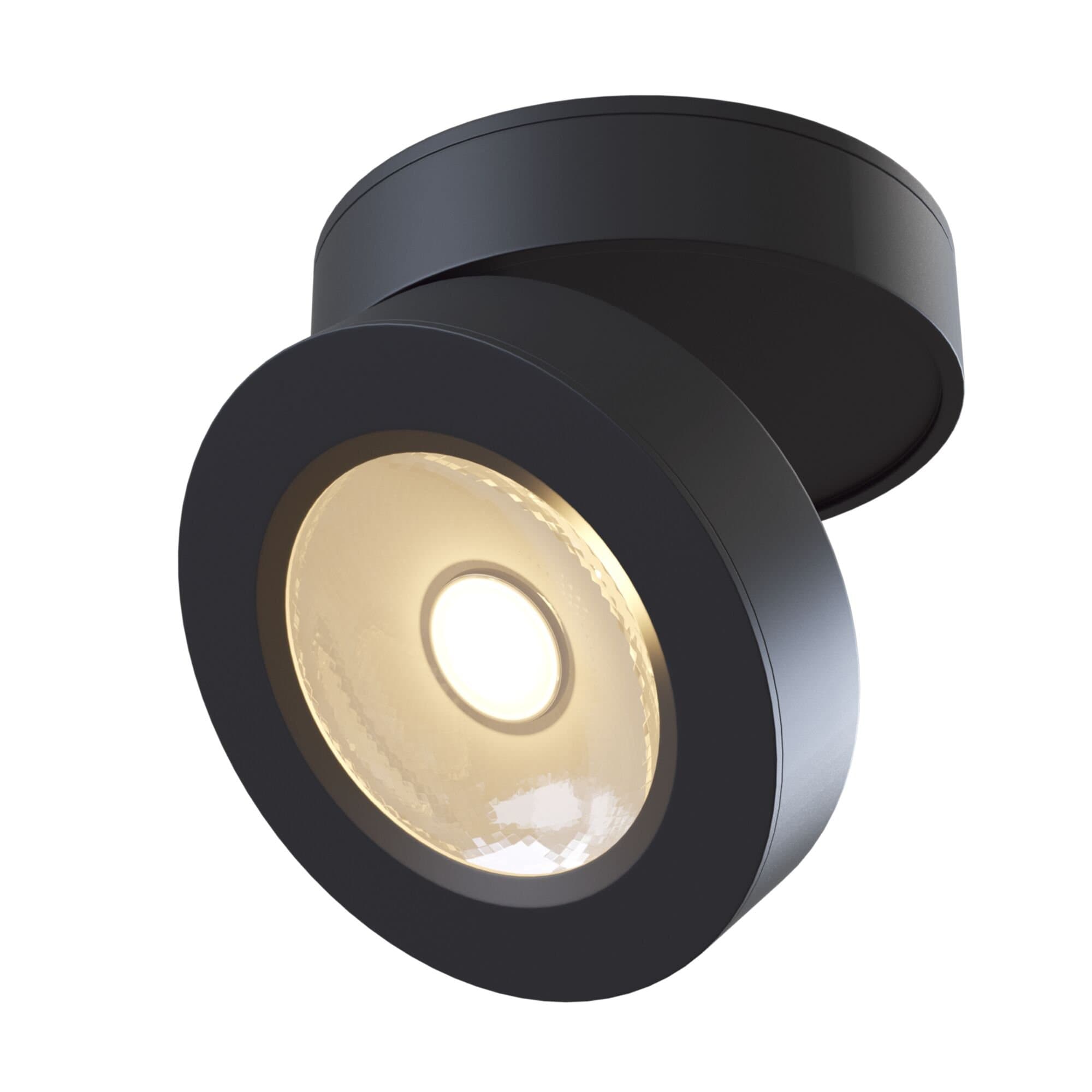 Maytoni Technical Alivar Черный Потолочный светильник LED 7W 470Лм C022CL-L7B — миниатюра 4