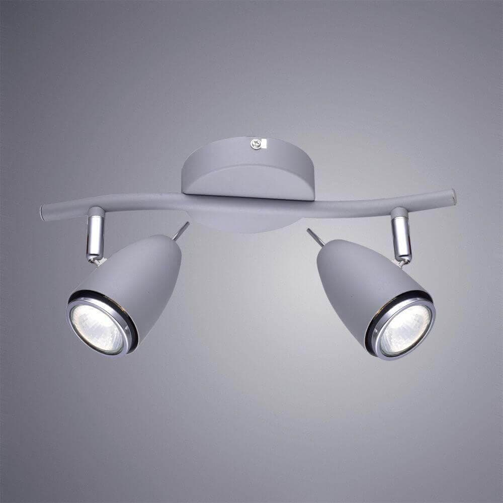 Arte Lamp REGISTA Спот 17*14*33 A1966AP-2GY — миниатюра 2