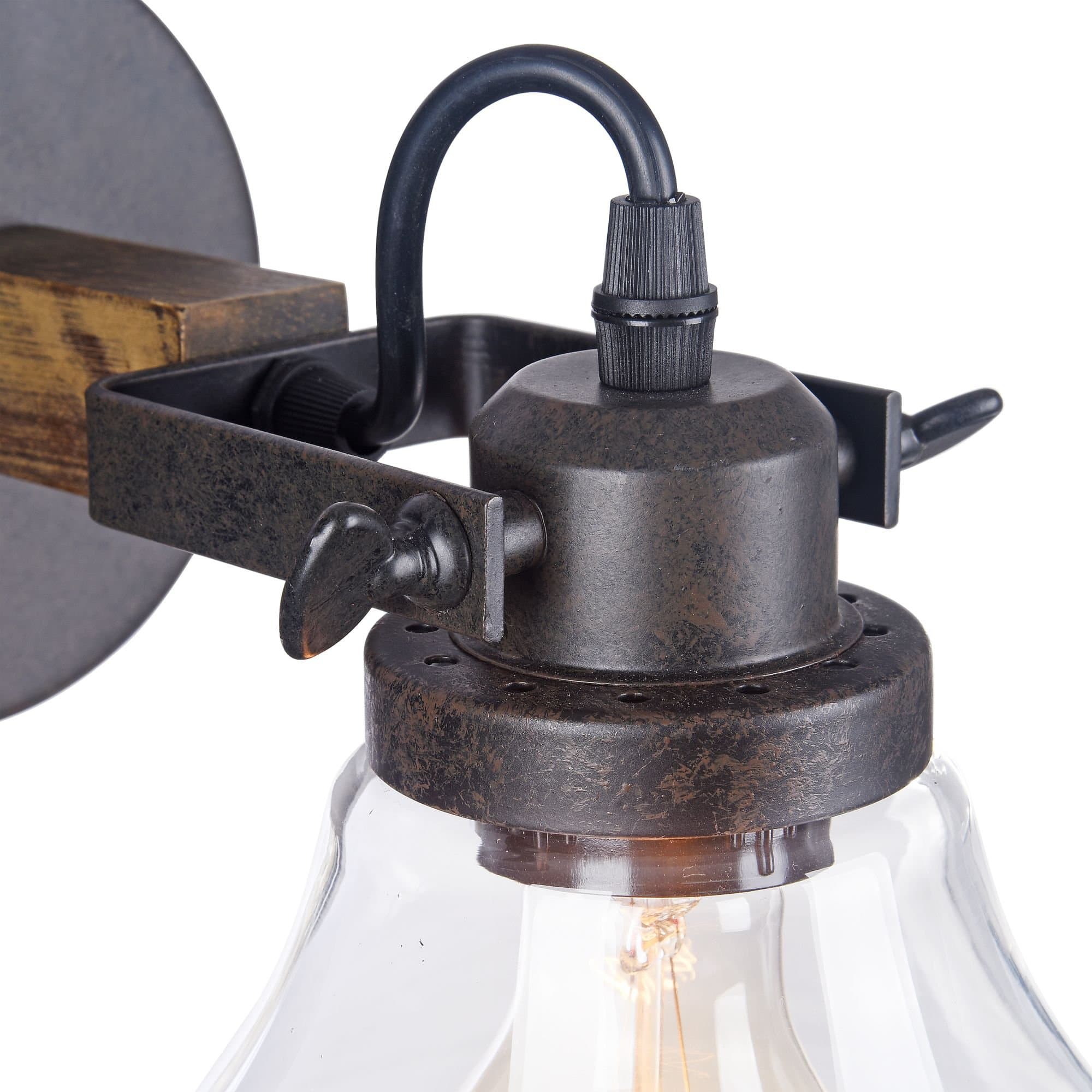 Freya Loft Lorenza Черный Бра E27 60W FR4171-WL-01-B — миниатюра 3