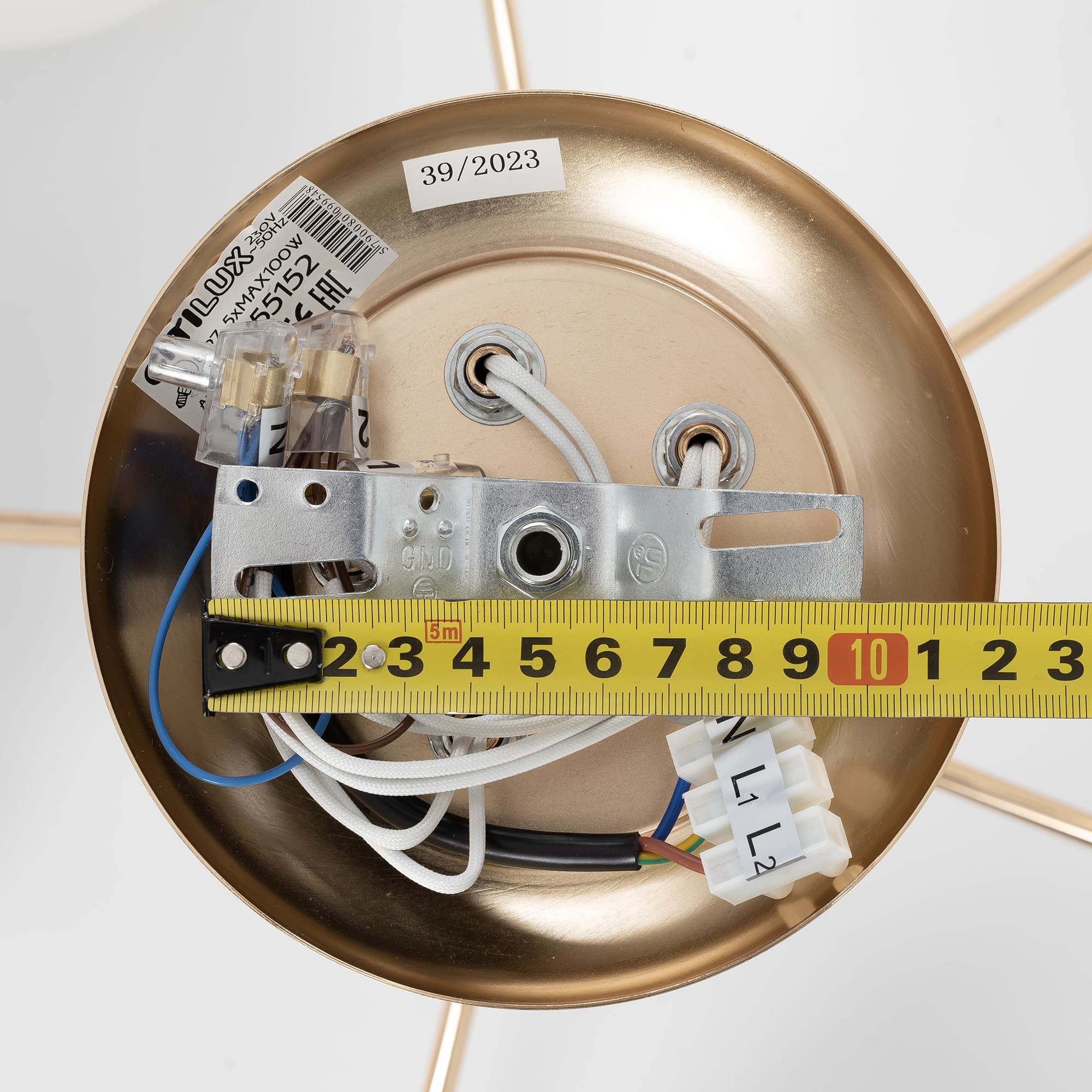 Citilux CL155152 Лайма Золото Светильник Люстра — миниатюра 8