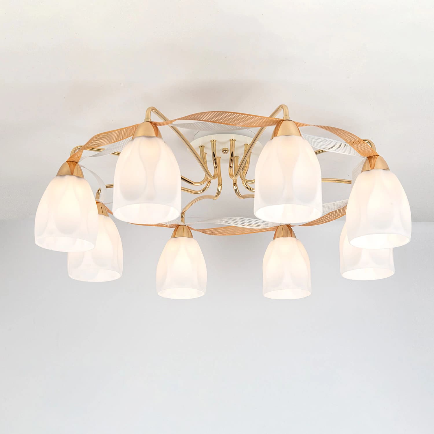 Citilux CL167181 Формула Белый+Золото Люстра — миниатюра 2