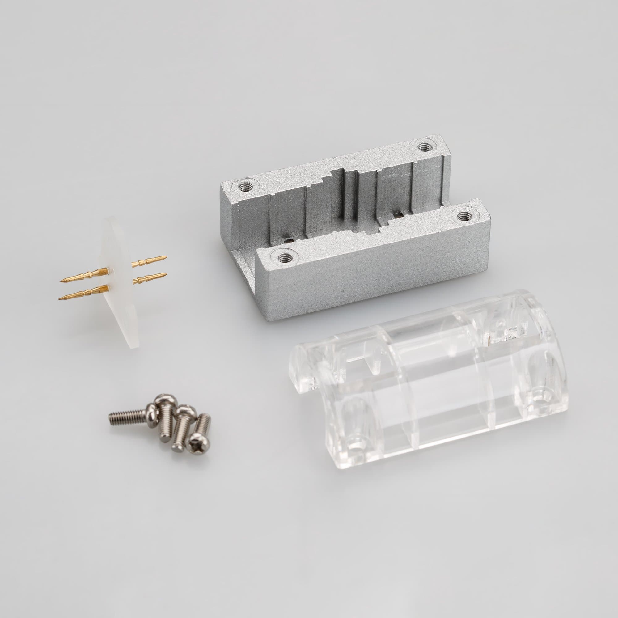 Arlight Соединитель прямой ARL-CLEAR-U15-Line (26x15mm) (Металл) 022701 — миниатюра 2