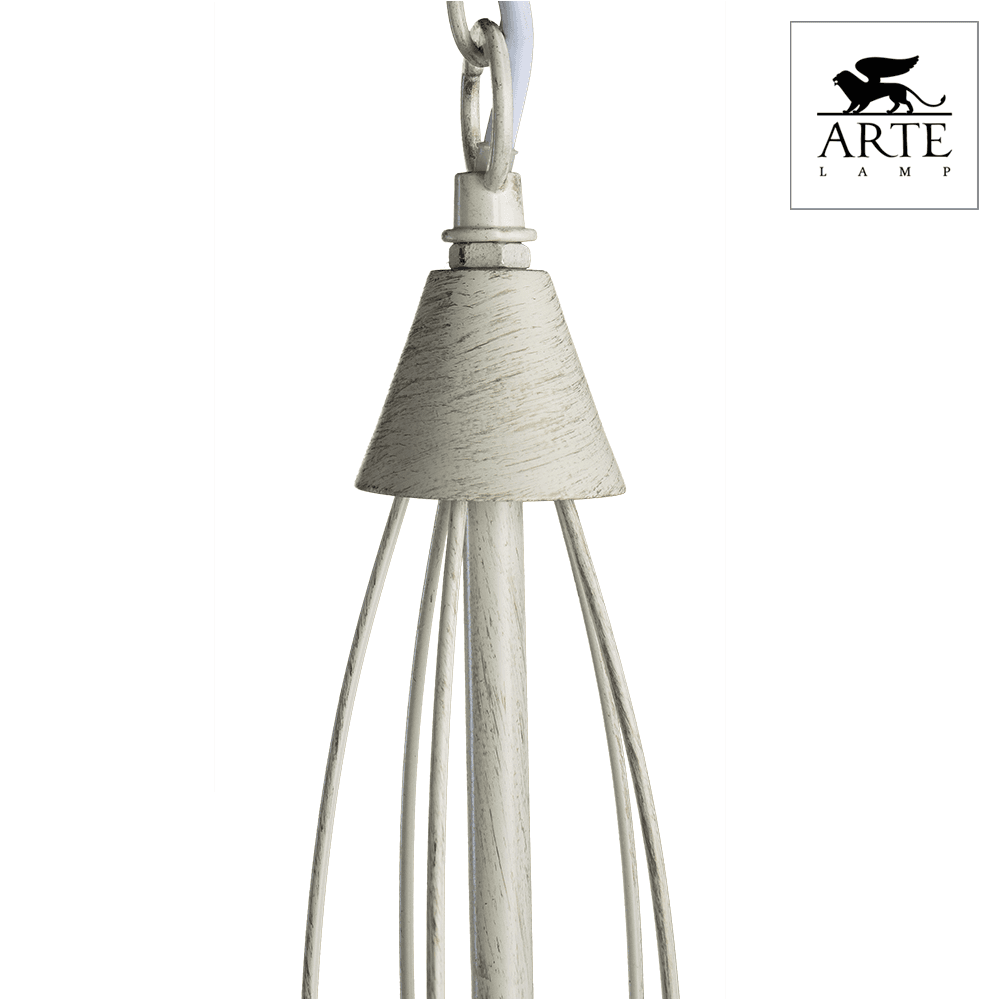 Arte Lamp Orlean Белая Люстра 40W E27 A9310LM-5WG — миниатюра 4