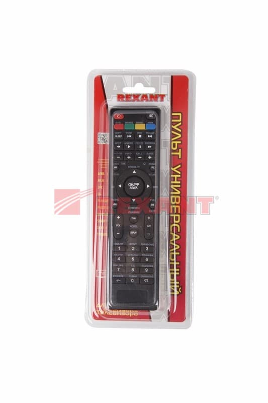 Пульт универсальный для телевизора RX-707E Rexant 38-0011 — миниатюра 2