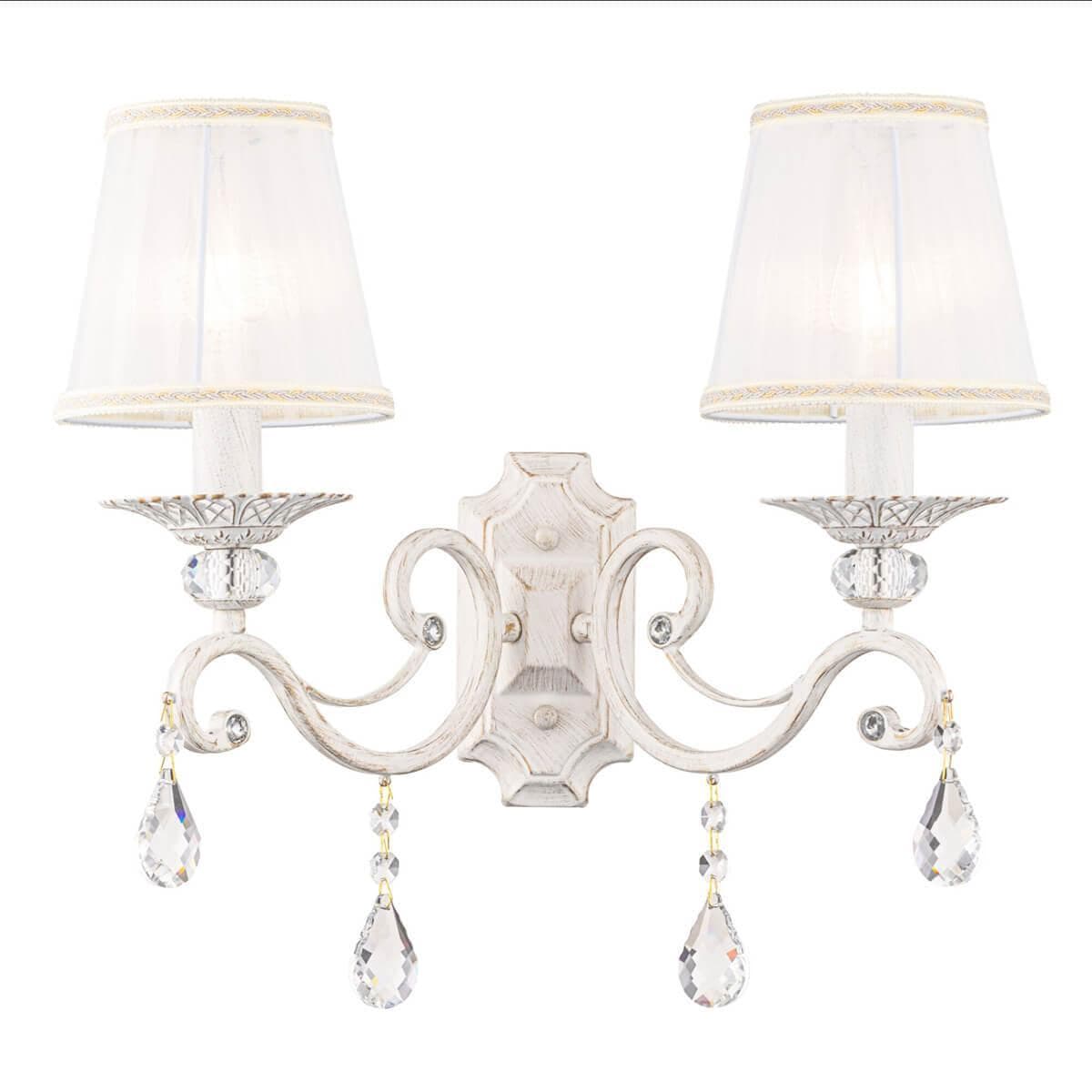 Maytoni Elegant Grace Белый с Золотом Бра 2xE14 40W ARM247-02-G