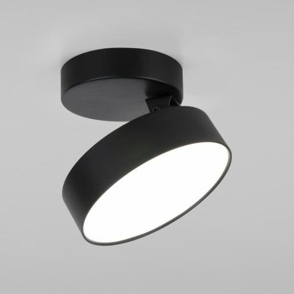 Elektrostandard Pila черный 12W 4200К (25135/LED)/Светильник накладной черный a060189