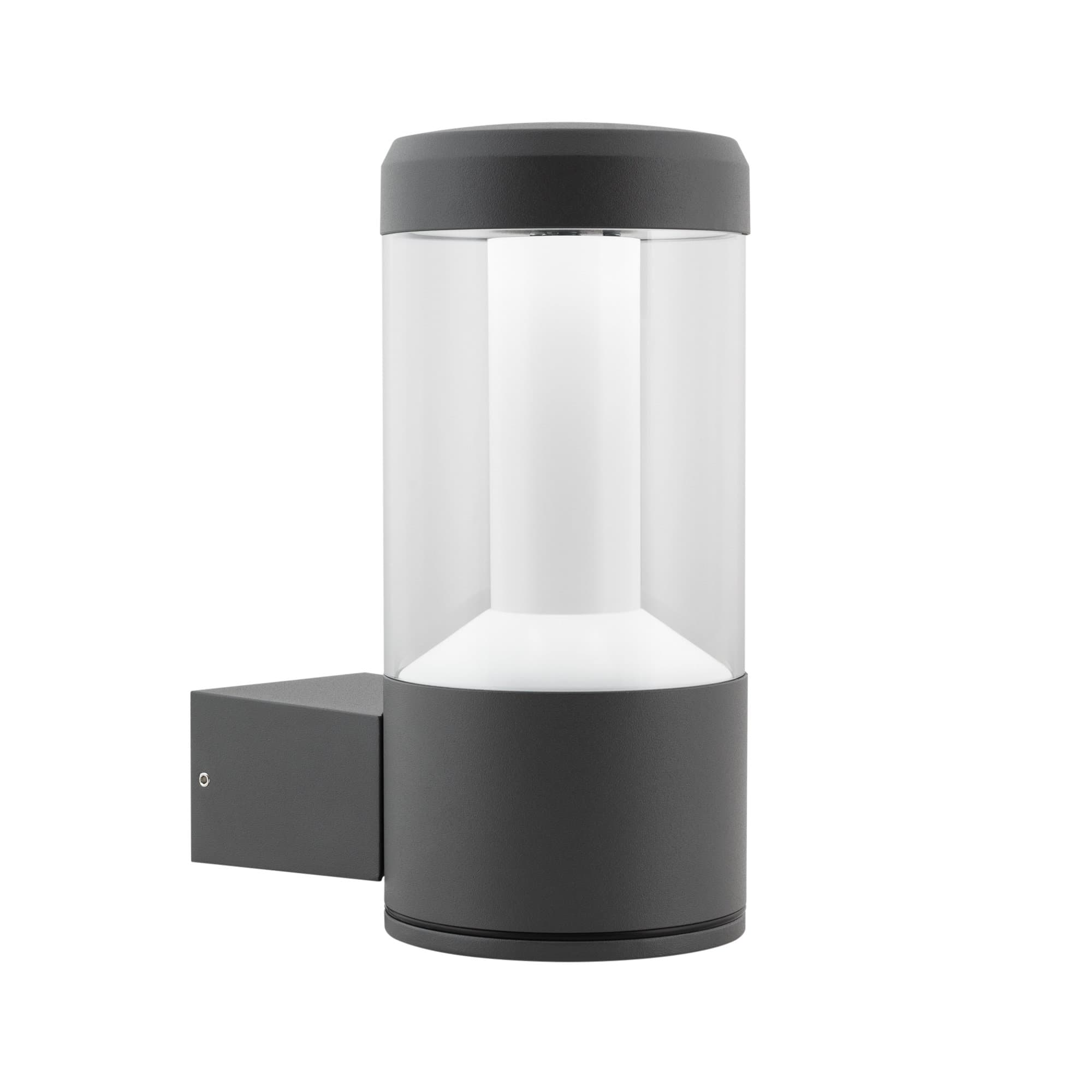 Arlight Светильник LGD-STEM-WALL-10W Warm3000 (GR, 185 deg, 230V) (IP65 Металл, 3 года) 029985