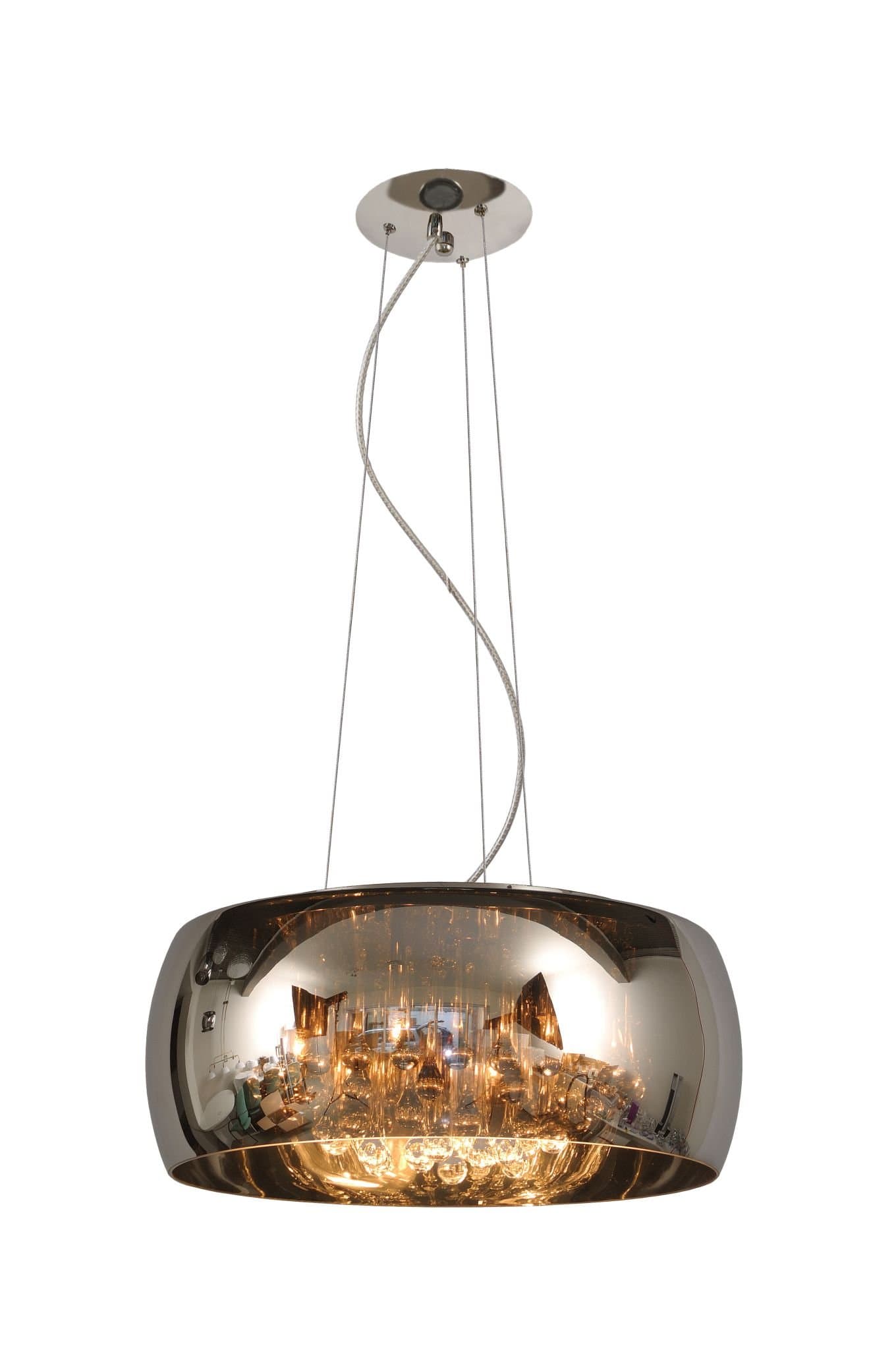 Lucide PEARL Хром Подвесной светильник 70463/06/11 — миниатюра 2