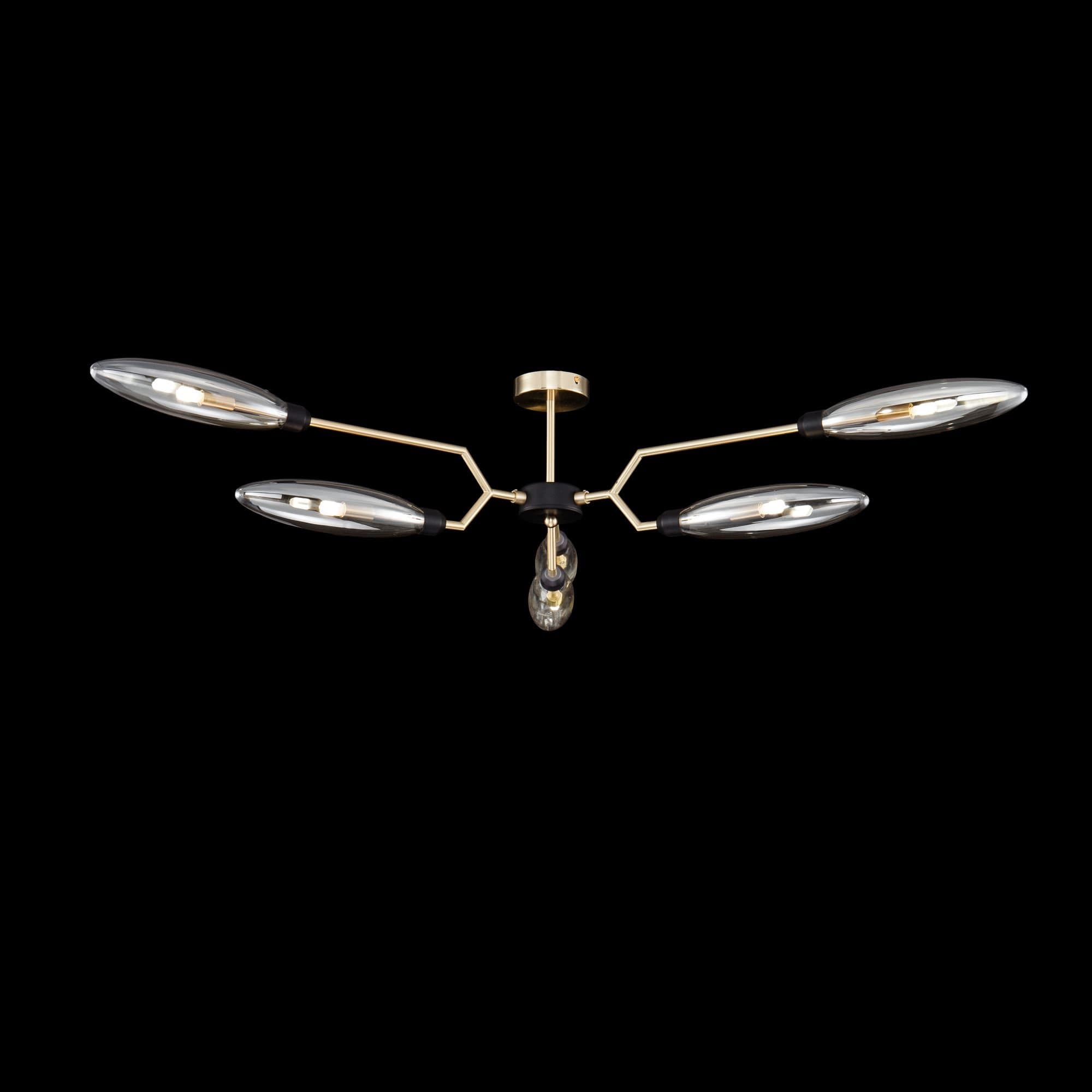 Maytoni Modern Ventura Матовое Золото Потолочный светильник G9 28W MOD012CL-06G — миниатюра 2