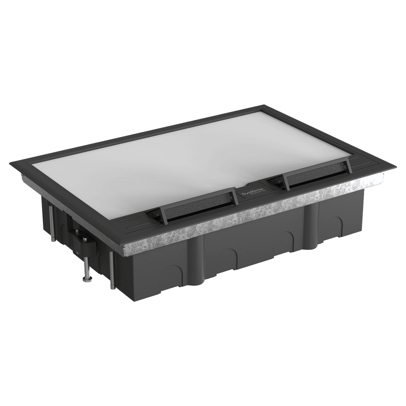 Systeme Elecrtic MultiDesk Люк на 24 модулей IP40 для фальшпола с монтажной коробкой, тип MDK10 — миниатюра 4