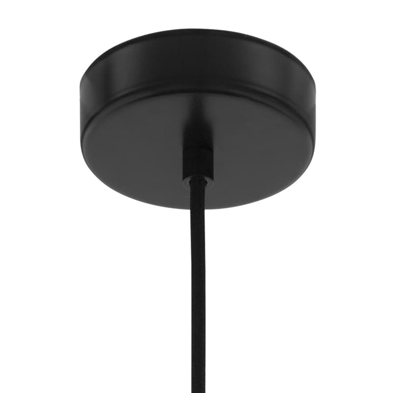 Eglo 49879 Подвес CARLTON 1, 1x60W (E27), 385, H1500, сталь, черный, cеребряный — миниатюра 3