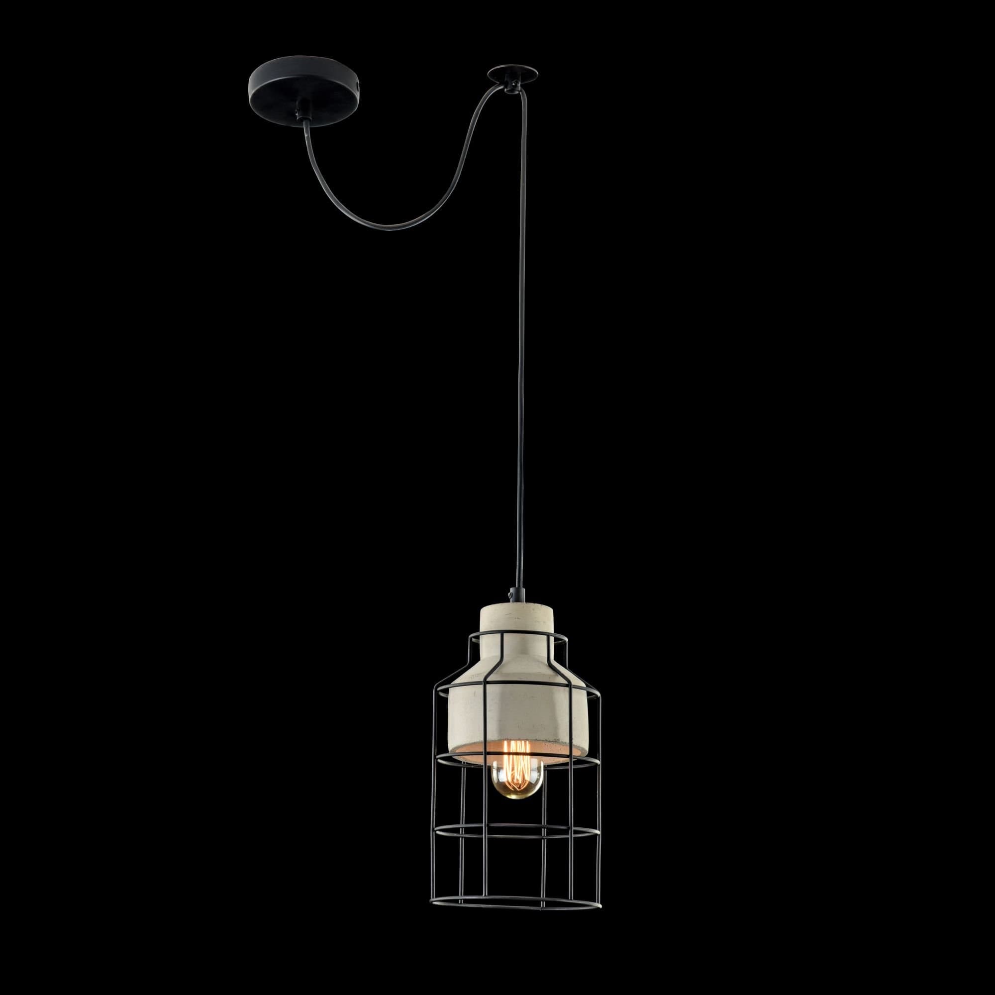Maytoni Loft Gosford Черный Подвес 1xE27 40W T441-PL-01-GR — миниатюра 2