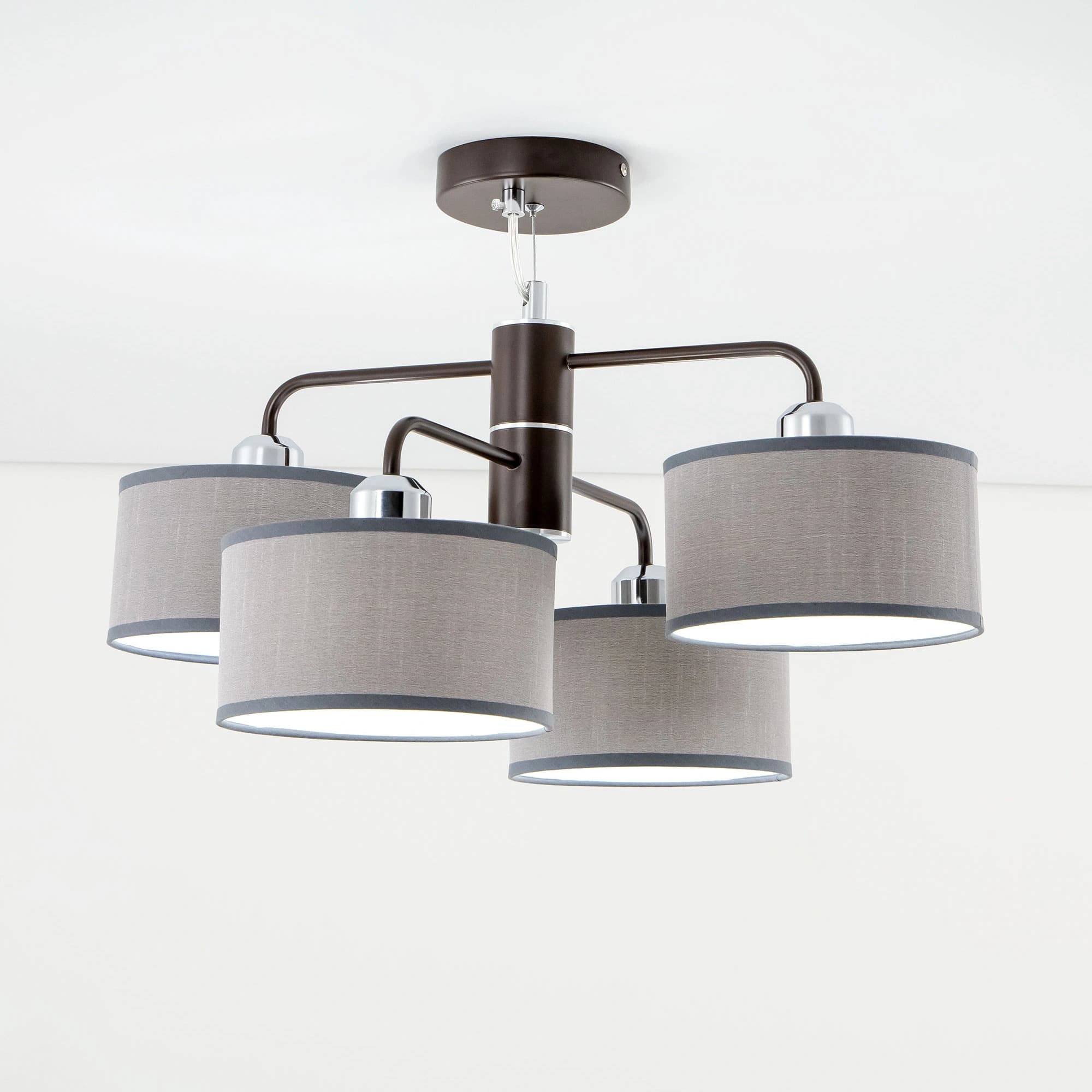 Citilux CL428241 Форма Кофе+Серый Люстра — миниатюра 3