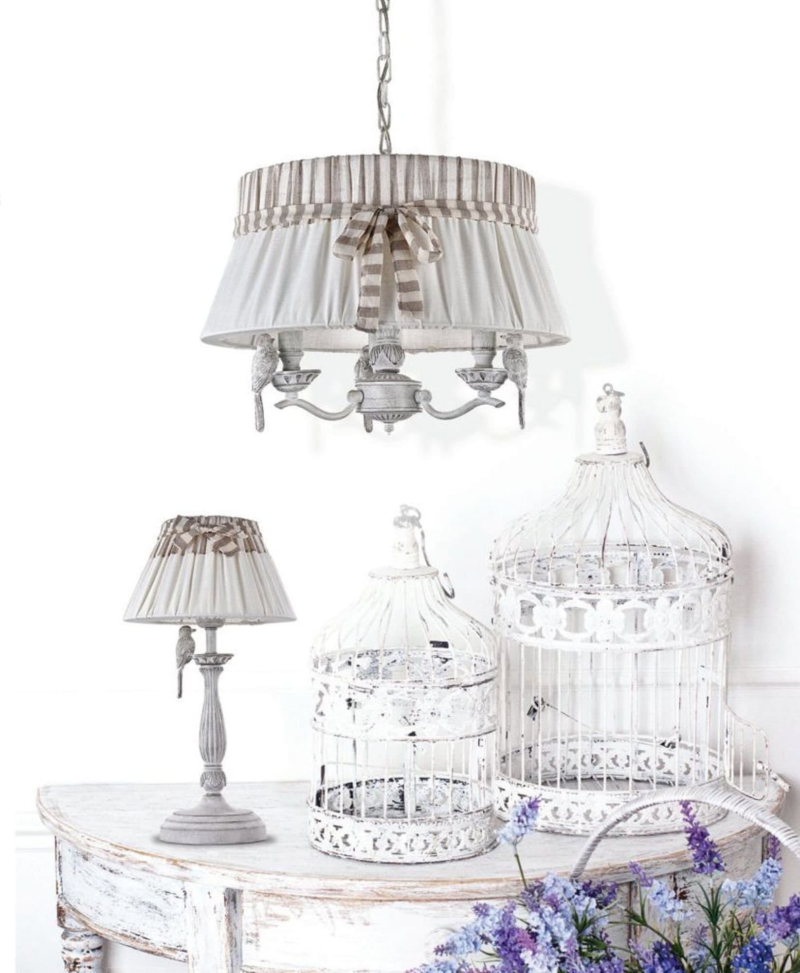 Maytoni Elegant Bird Белый Антик Настольная Лампа 1xE27 40W ARM013-11-W — миниатюра 7