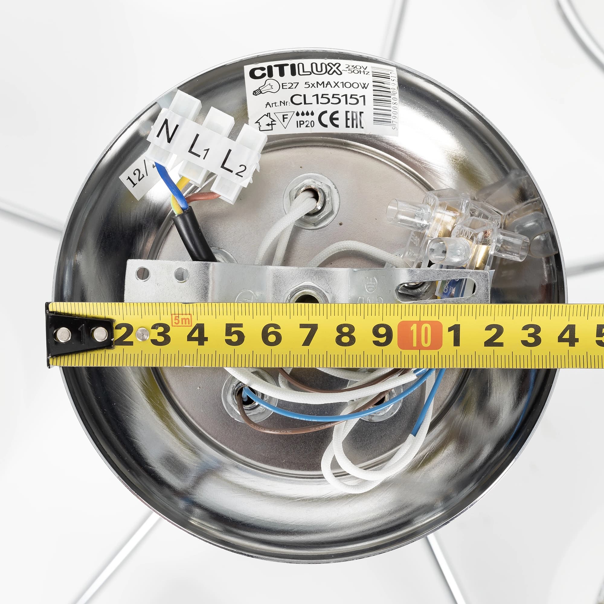 Citilux CL155151 Лайма Хром Светильник Люстра — миниатюра 8