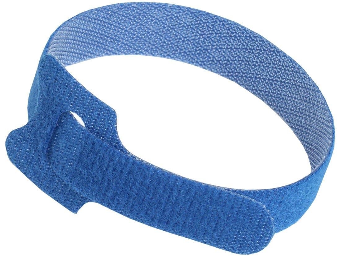 IEK Хомут-липучка ХКл 14х210мм синий (100шт) UHL10-14-210-100-K07