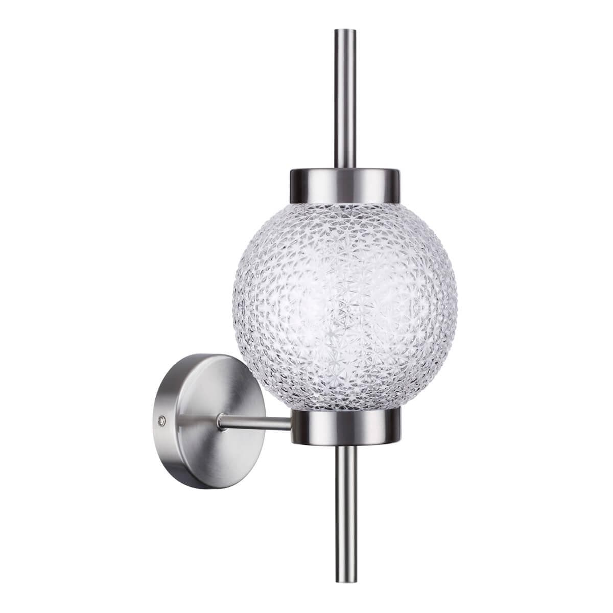 Odeon Light 4275/1W MODERN ODL21 197 прозр/стекло/никель/металл Настенный светильник IP20 Е14 1*40W FRANCESCA — миниатюра 2