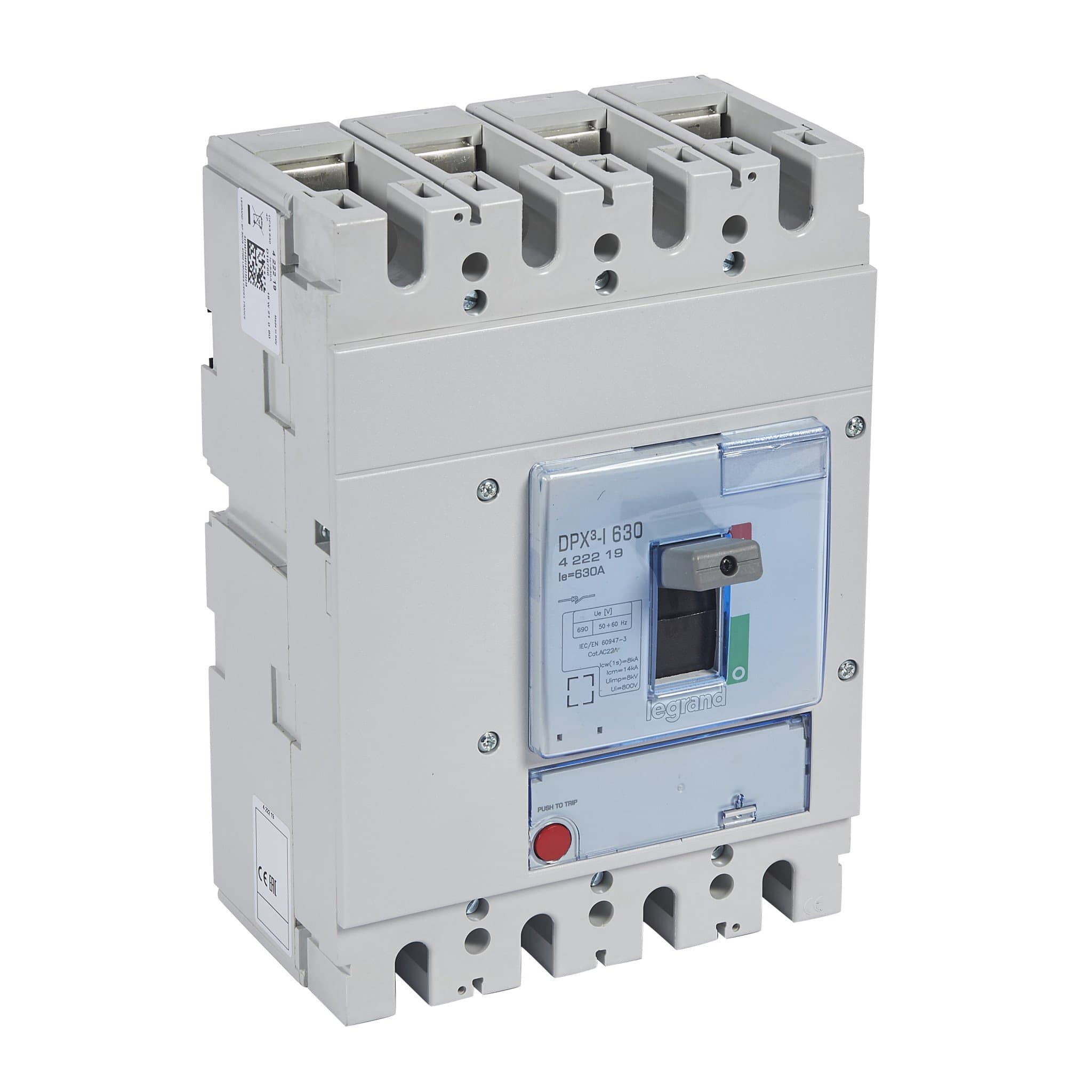Legrand DPX3 630-I Выключатель-разъединитель 4P 630A 422219