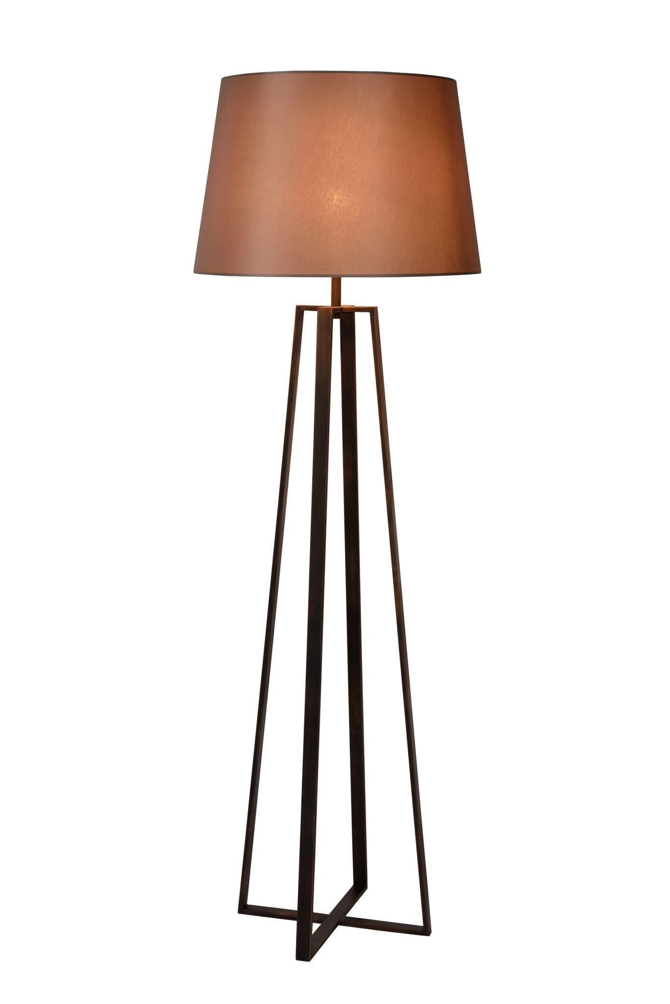 Lucide Coffee lamp Модерн Сталь Торшер E27 60W 31798/81/97 — миниатюра 2