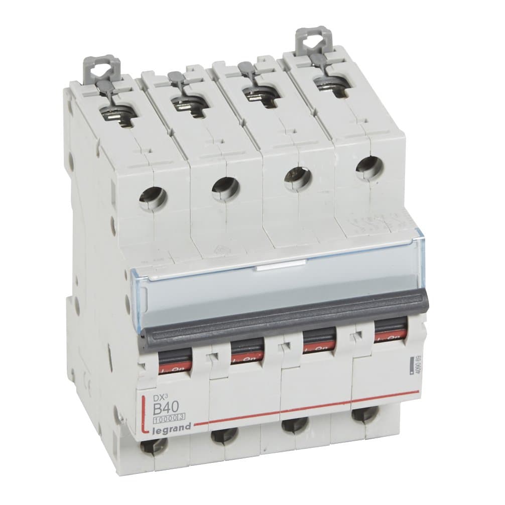 Legrand DX3 Автоматический выключатель 4P 40A (B) 10kA/16kA 409069