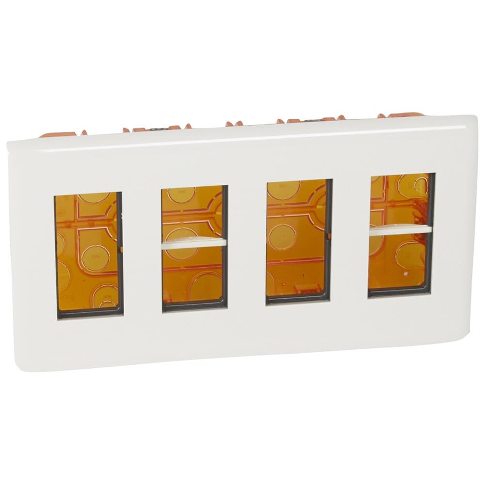 Legrand Mosaiс Набор встраиваемого монтажа - Программа Mosaic - 4x4 модулей - белый 078874L