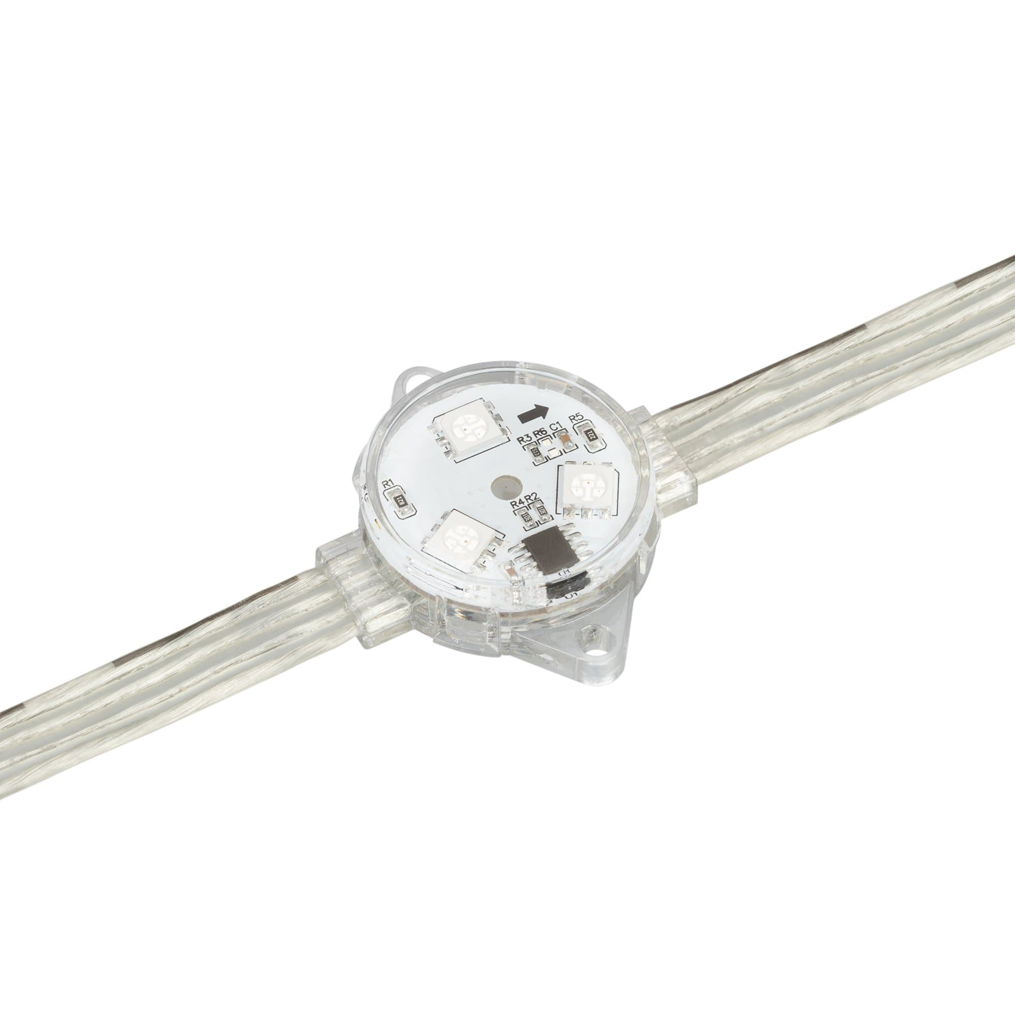 Arlight Модуль управляемый DMX-B3-D30 12V RGB (0.72W, IP68, 140 deg) (Пластик, 3 года) 036772 — миниатюра 6
