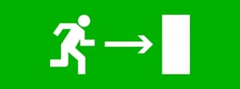 EKF PROxima Пиктограмма "Направление направо" 320х120мм (для EXIT, SAFEWAY-40)