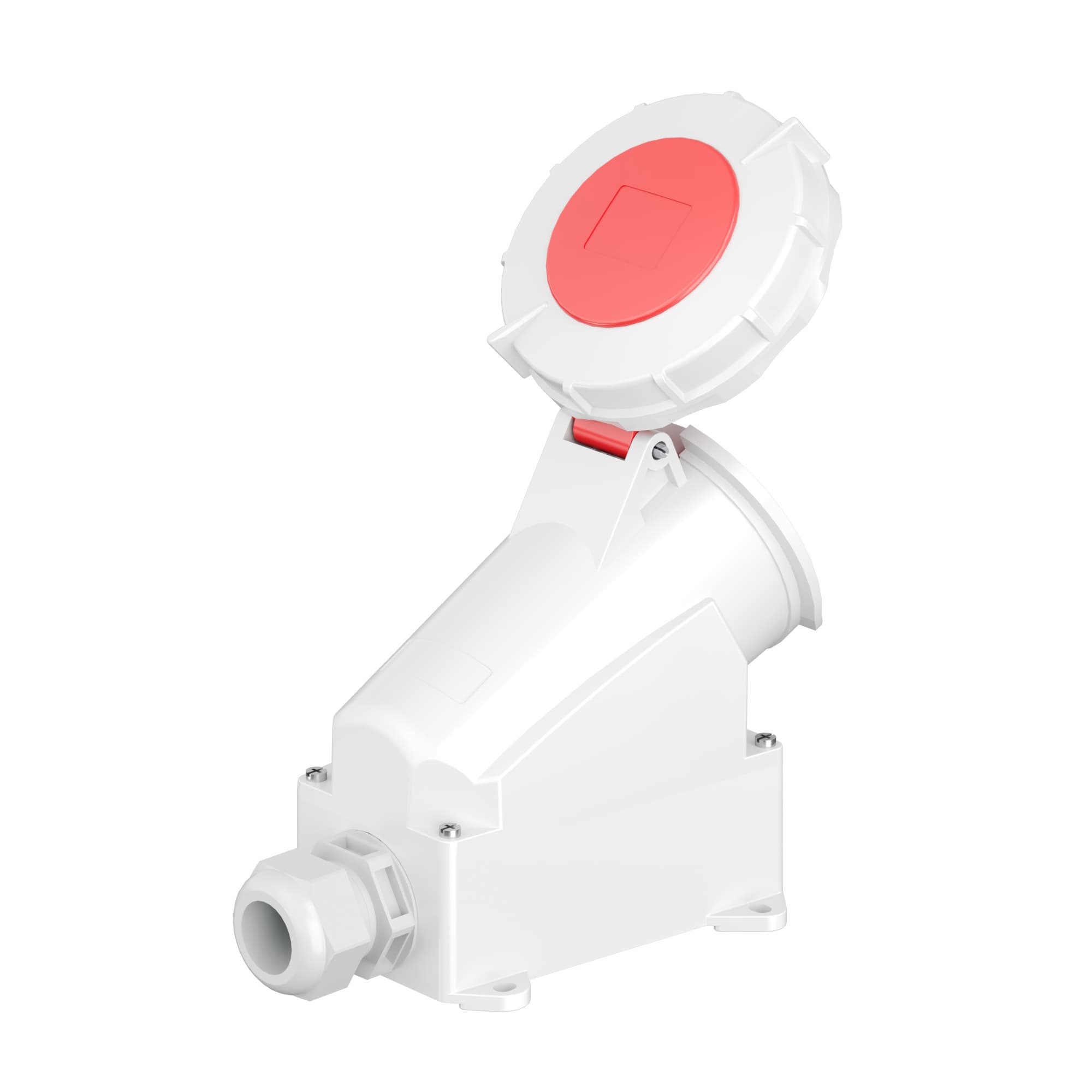Розетка настенная WS IP67 32A 6P+E 400В — миниатюра 2