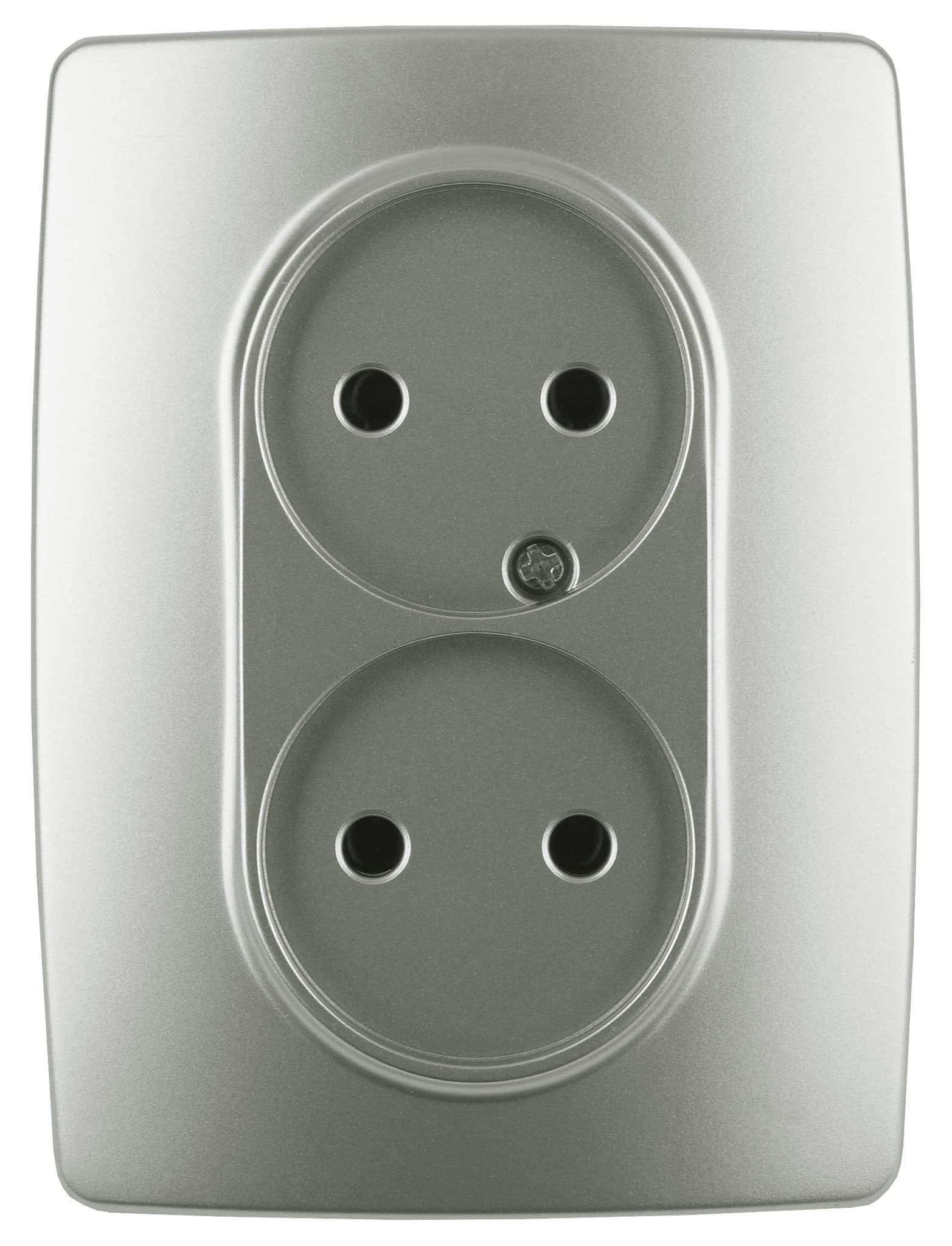 ЭРА 12-2107-15 Розетка 2X2P, 16A-250В, IP20, 12, Перламутр
