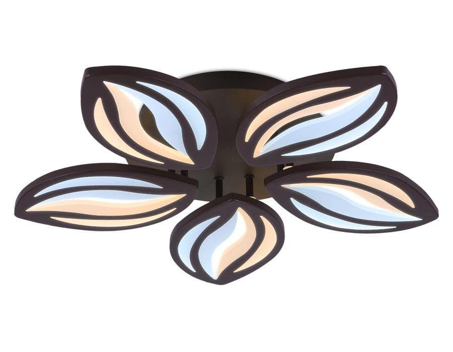 Ambrella Потолочный светодиодный светильник с пультом FA464/5 CF кофе 90W 540*540*80 (ПДУ РАДИО 2.4) — миниатюра 3