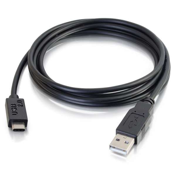 Legrand VDI Кабель USB 2.0 тип C штекер USB A штекер 1м 039864 — миниатюра 3