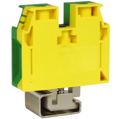DKC TEC.35/D, зажим для заземления желт.зелен 35 кв.мм