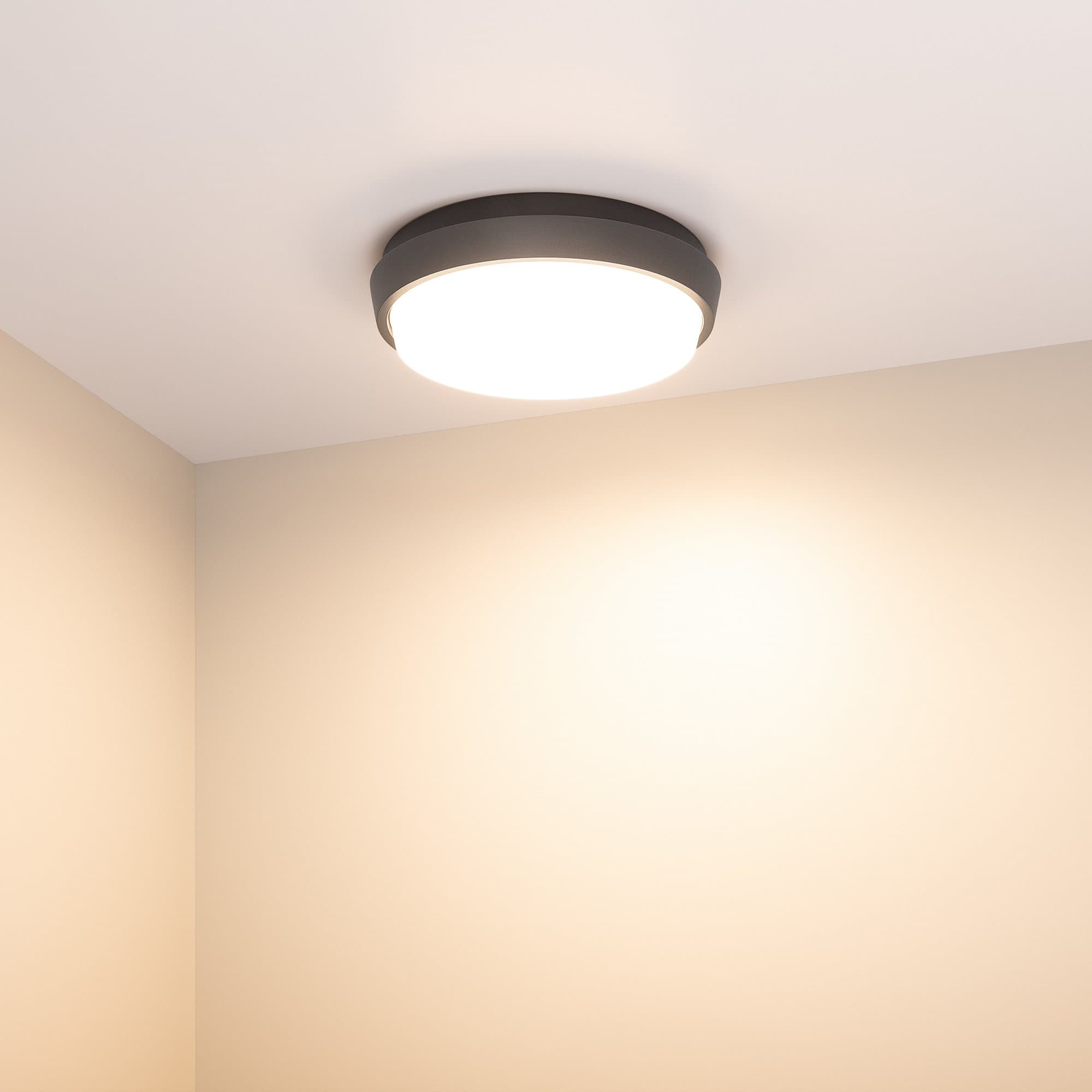 Arlight Светильник LGD-GIRO-R175-10W Warm3000 (GR, 110 deg, 230V) (IP54 Металл, 3 года) 029948 — миниатюра 3
