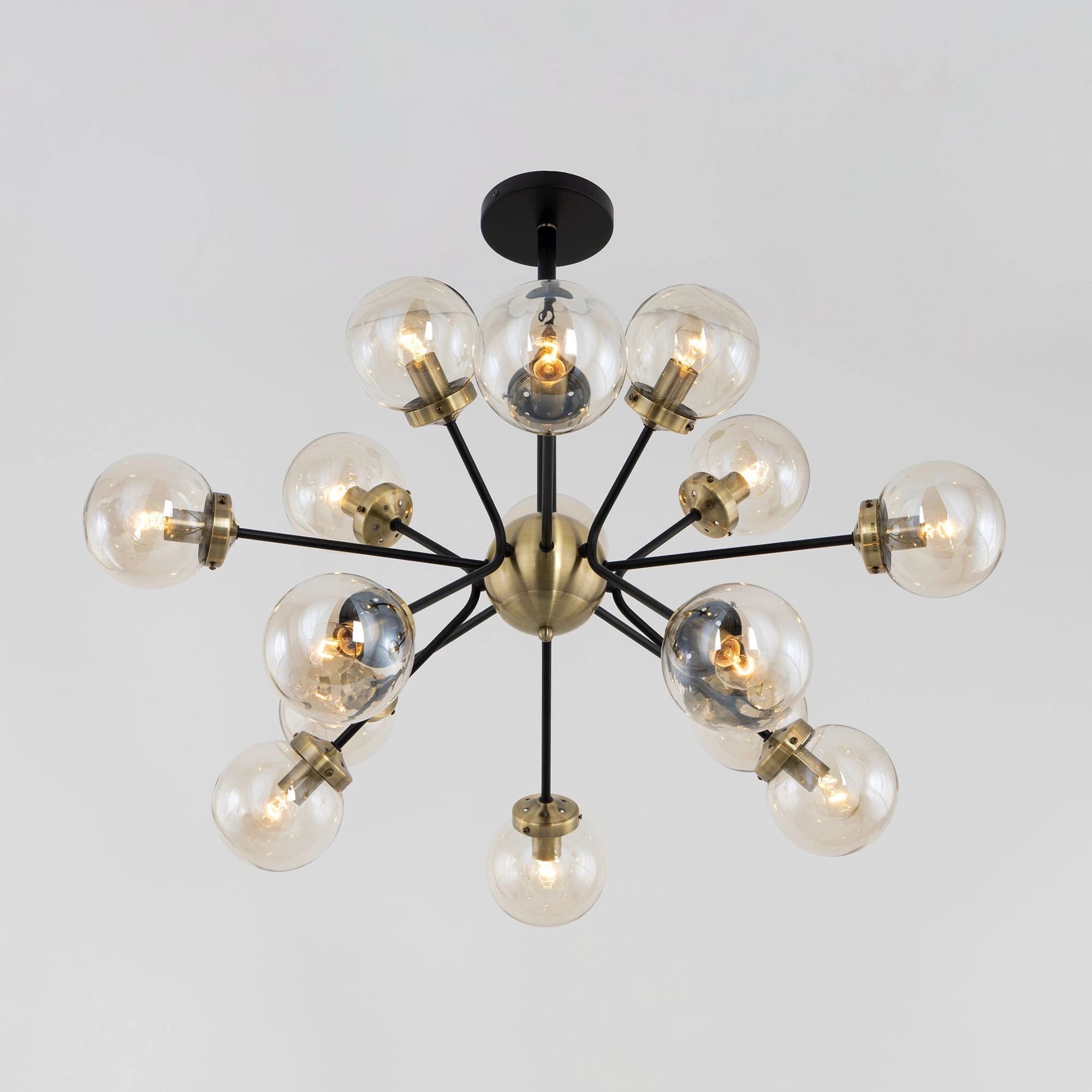 Citilux CL105355 Планета Черн+Дымч. Люстра — миниатюра 5