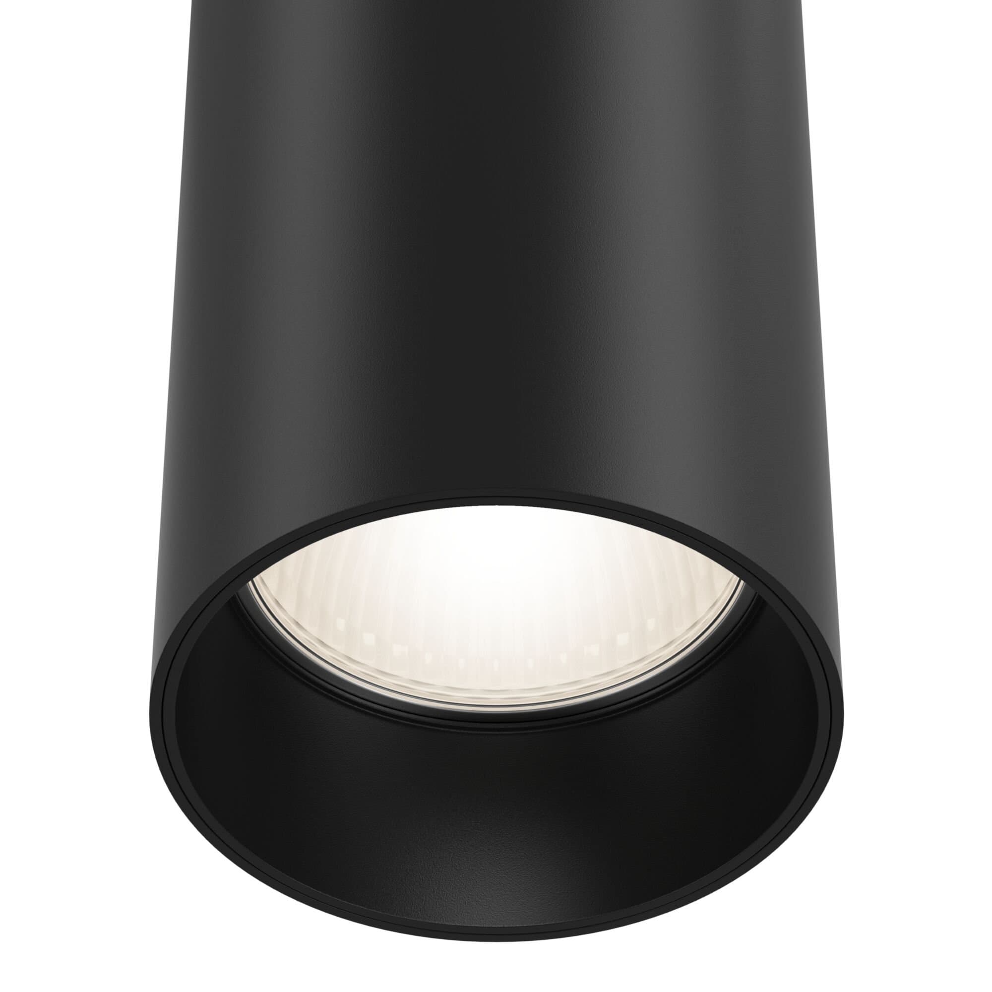 Maytoni Single phase track system Черный Светильник трековый TR025-1-GU10-B — миниатюра 5