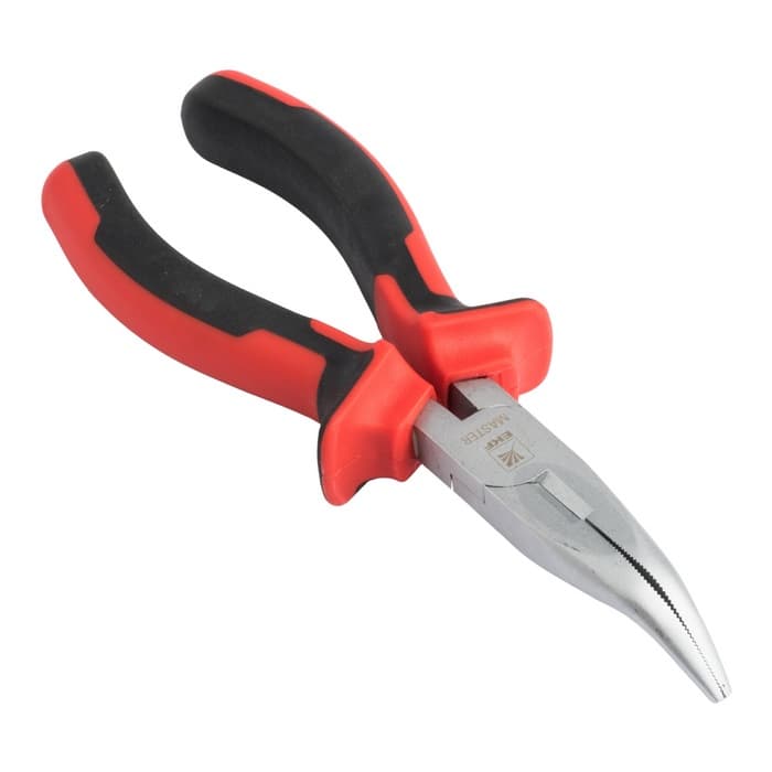 EKF Basic Длинногубцы изогнутые Master 160 мм — миниатюра 2