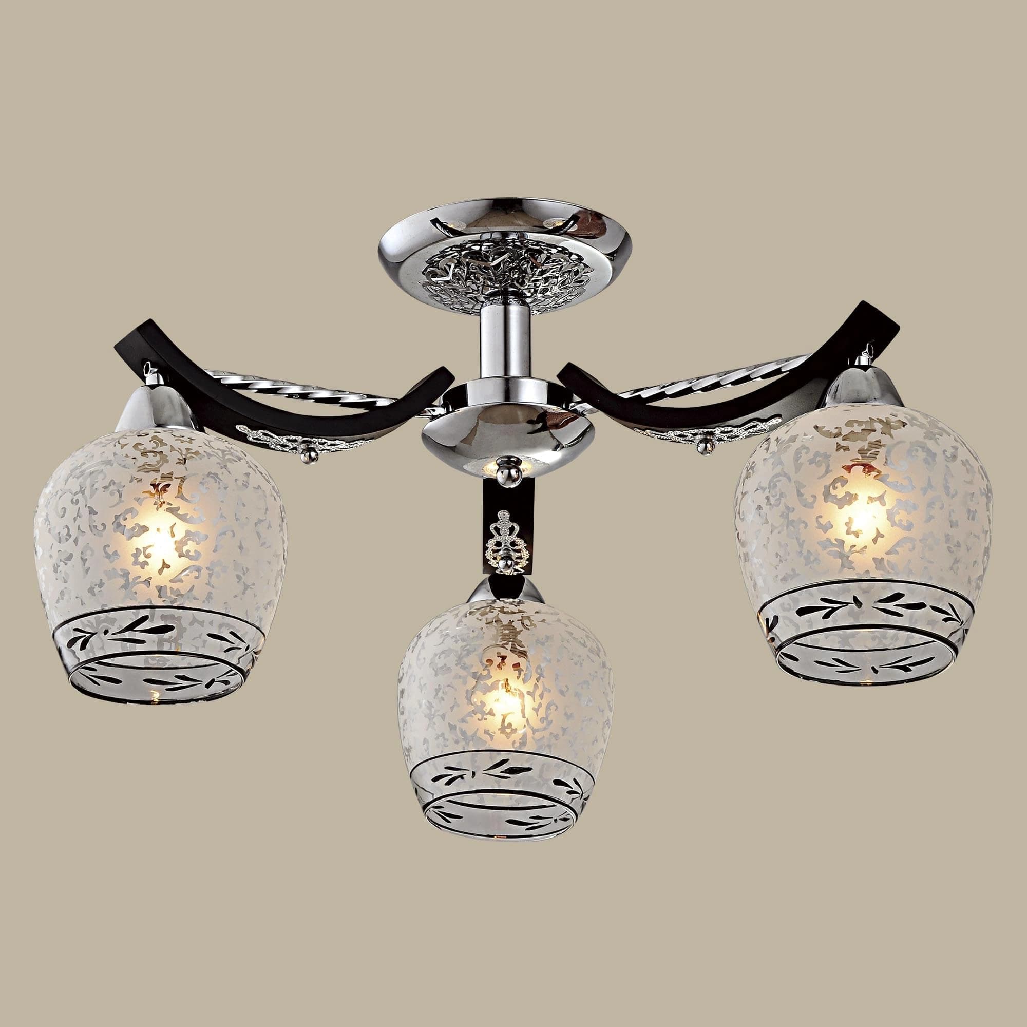 Citilux CL165131 Вуди Хром Люстра — миниатюра 2